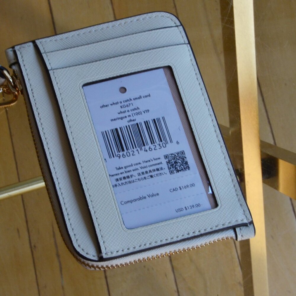 Kate Spade KG671 What A Catch Small Card Holder Wristlet - Picture 6 of 9